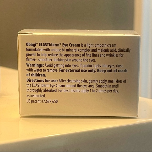 New In Box Obagi ELASTIDERM® EYE CREAM NWT - Picture 3 of 5